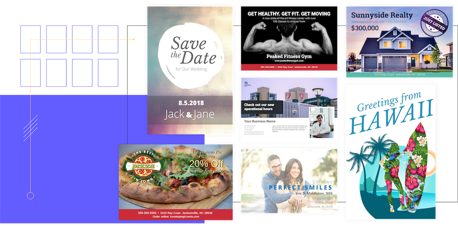 Hundreds of customizable templates