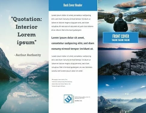 Make a brochure