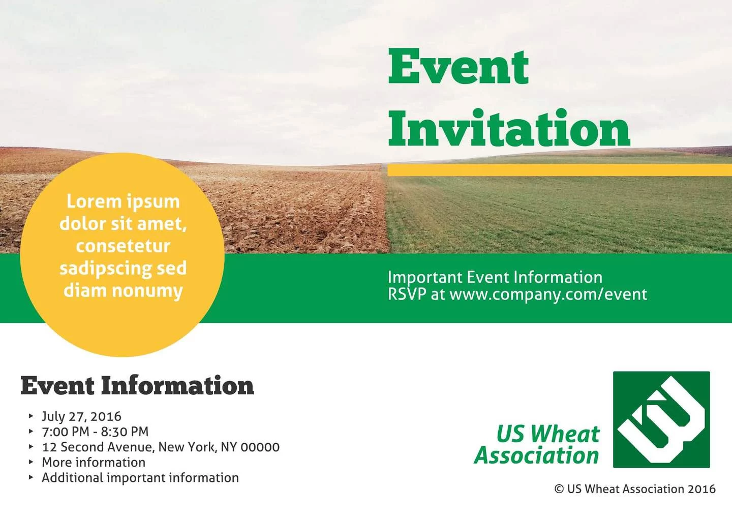 Make an invitation