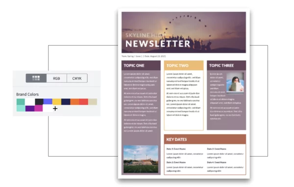 2. Customize to your brand