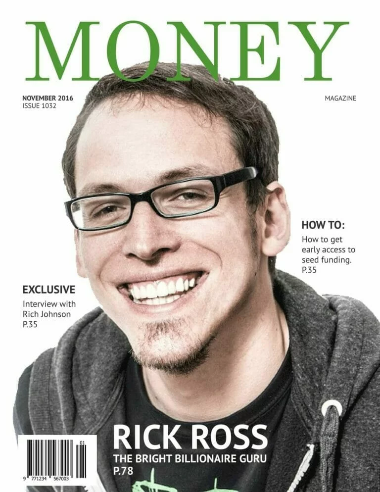 Make a magazine cover