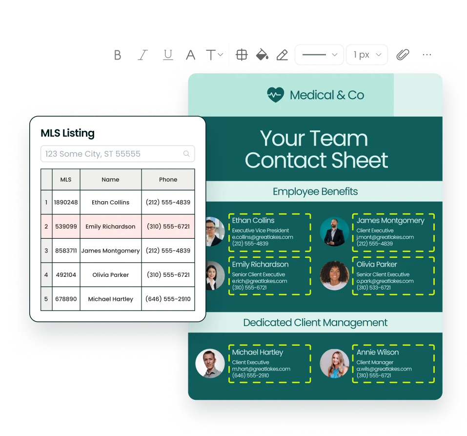 Personalize with data