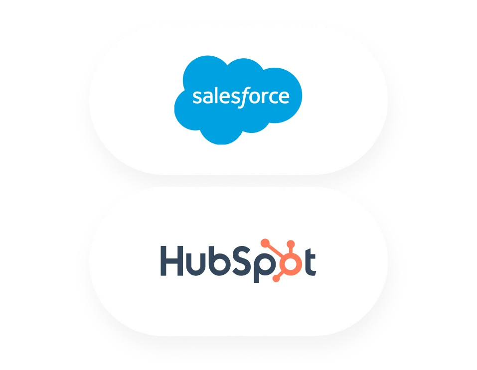 Let front-line teams<br>personalize content<br>directly within the CRM