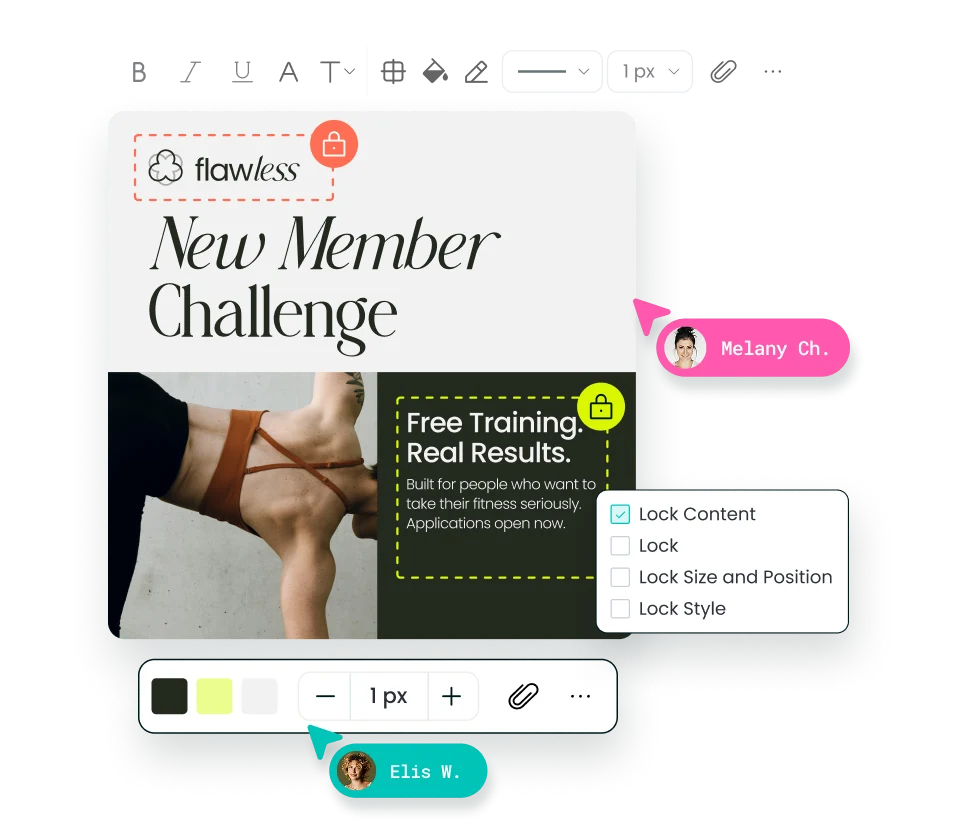 Turn any design<br>into a template